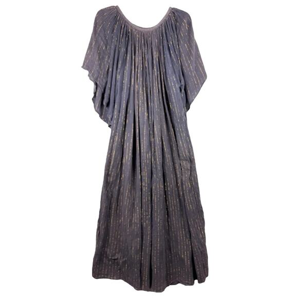 Vintage Kaiser Boho Festival Oversized Moo Moo Tent Dress Maxi OSFA 100% Cotton - Picture 1 of 12